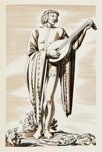 CHAUCER, GEOFFREY / ROCKWELL KENT. The Canterbury Tales of Geoffrey Chaucer, Together with a Version in Modern English Verse by William